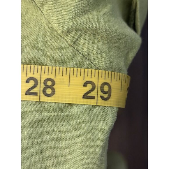 Free People Get Away With Me Tunic in Frosted Fern V-Neck Short Sleeve - XL - Picture 10 of 14